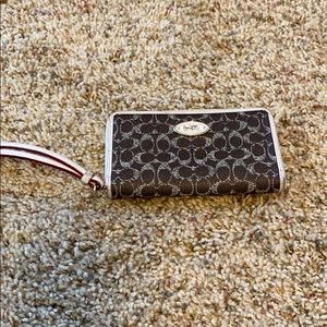 Coach wristlet